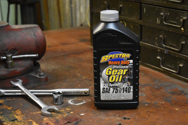 Spectro Performance Oils R.HDPGO Heavy Duty Platinum Gear Oil (75w140 Gl-1, 1 Quart) - Image 2